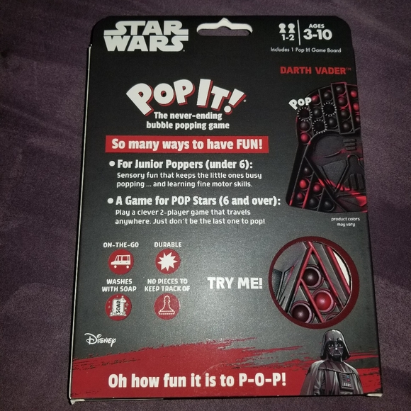 💞HOSTpick💞 NWB POP IT! Darth Vader - Picture 3 of 3